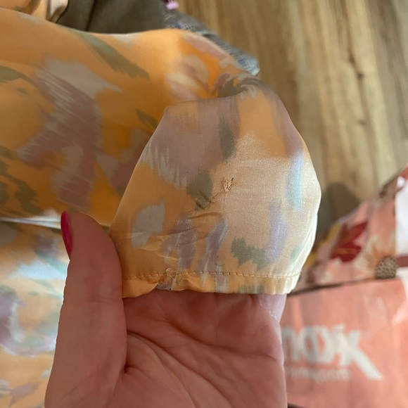 Maje Cifalisa Peter Pan Collar long sleeve button down blouse Shirt - Picture 12 of 12